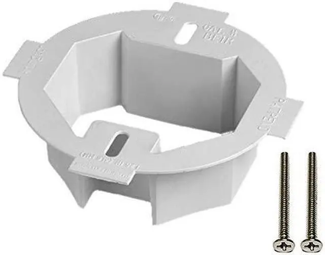 Main image of iMBAPrice BE1R 1-Gang 4.35-Inch x 1.5-Inch Plastic Electrical Ceiling Box Extender for 3.5" and 4" Round or Octagonal bo