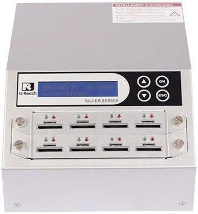 Main image of U-Reach Data Solutions SD908S 1-7 Port SD/Micro SD Duplicator