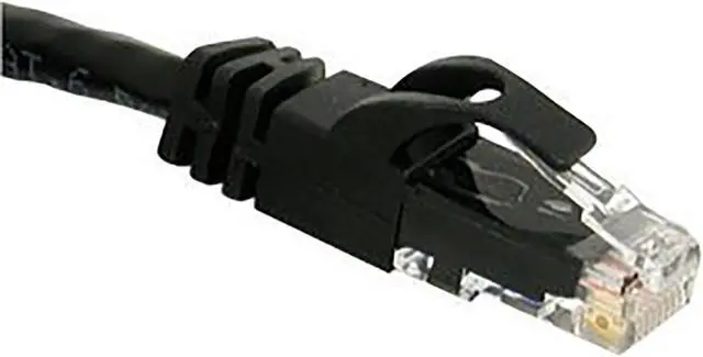 Alt view image 2 of 3 - iMBAPrice - 10 Ft (10ft) Cat6 Ethernet Network Patch Cable RJ45 Black