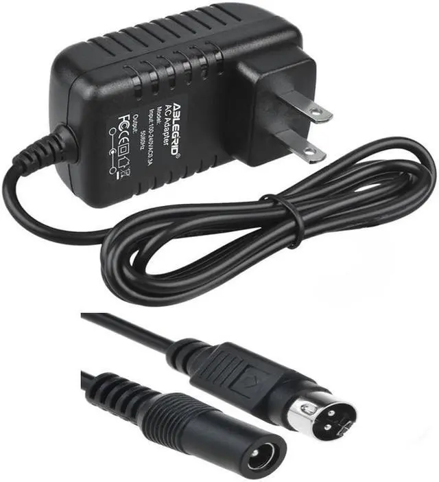 Main image of ABLEGRID 3-Pin AC / DC Adapter for Mass Power SHF1200200A1BA 3 Prong Connector Power Cord Switching Power Lead Battery