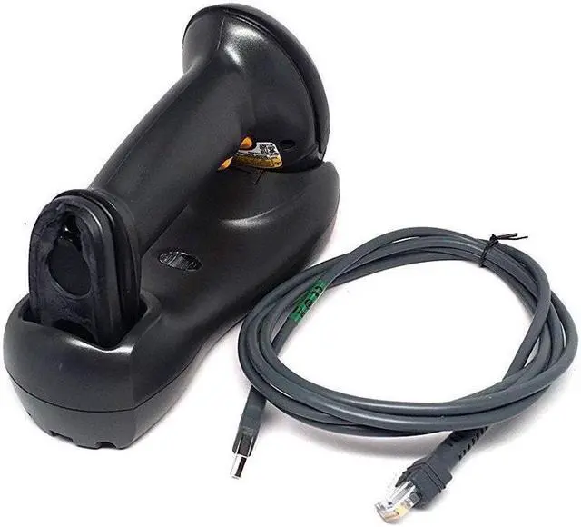 Alt view image 4 of 7 - Symbol LS4278 Cordless Bluetooth Laser Barcode Scanner, Includes Cradle and USB Cord LS4278-SR20007WR