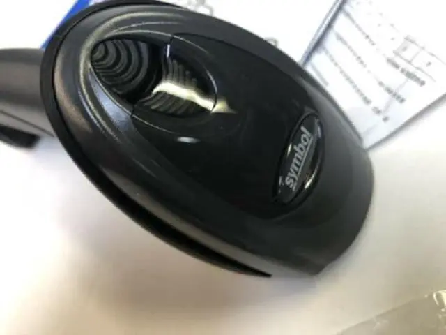 Alt view image 3 of 7 - Symbol DS6708-SR20007ZZR Barcode Scanner (Black) - Scanner with USB cable