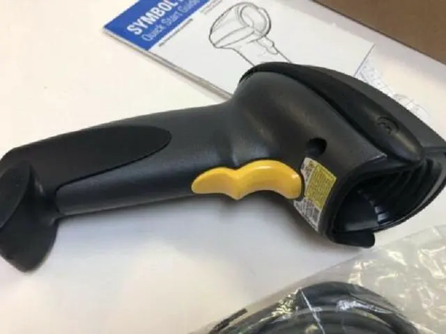 Alt view image 6 of 7 - Symbol DS6708-SR20007ZZR Barcode Scanner (Black) - Scanner with USB cable