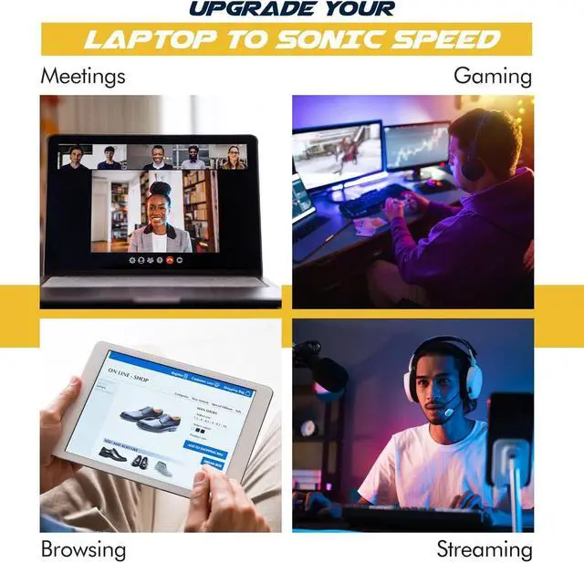 Alt view image 7 of 7 - WIFI 6E Laptop Upgrade Card Tri Band AX210NGW 2.4Gbps 802.11ax Wireless AX210 WiFi Bluetooth 5.2 No vPro
