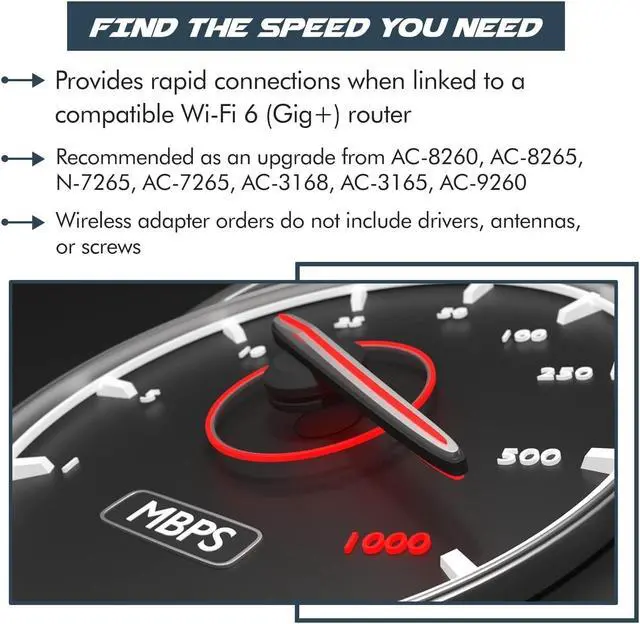 Alt view image 6 of 7 - HighZer0 Electronics AX200 Wi-Fi 6 Adapter | Dual-Band 802.11ax M.2 Wifi Card for PC | Up to 2.4 Gbps | No vPro | Supports Bluetooth 5.2 & Intel, AMD, Windows 10/11, Linux AX200NGW