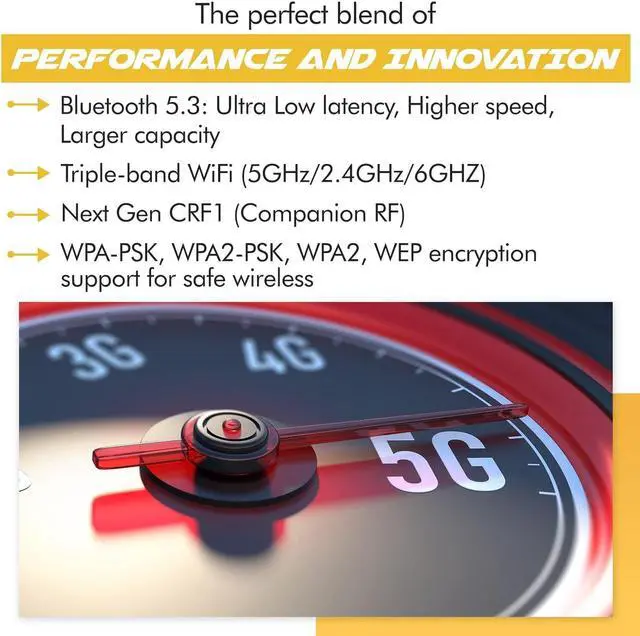 Alt view image 6 of 6 - AX211 WIFI 6E CNVio2 Adapter w/Tri Band 2.4 | 5 | & 6GHz AX211NGW 2.4Gbps 802.11ax Wireless CRF Card Bluetooth 5.3 Compatible No vPro