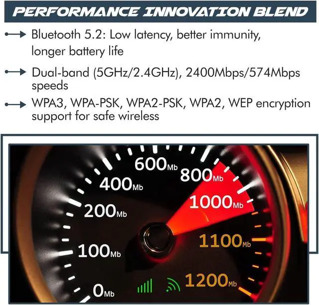 Alt view image 7 of 7 - HighZer0 Electronics AX201 WiFi 6 Card | Dual Band Wi-Fi | 2.4 Gbps | CNVio2 M.2 Wifi Card for PC | Supports Bluetooth 5.2 | Requires Intel 10th+ Gen CPU with Windows 10+ or Linux | AX201NGW