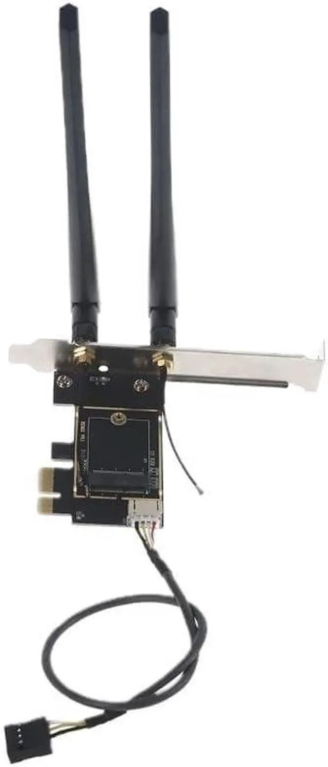 Alt view image 3 of 8 - Laptop to Desktop (PCIe x1) Wi-Fi Card Converter for M.2 PCIe Network Cards with Bluetooth Support