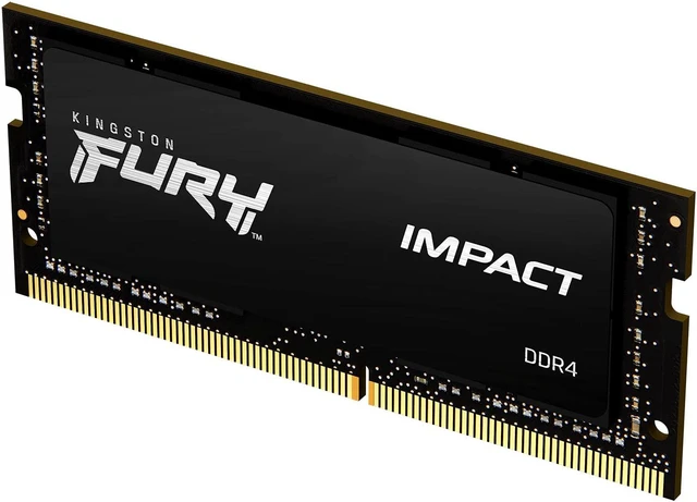 Alt view image 11 of 16 - Kingston FURY Impact 16GB (1 x 16GB) 260-pin SO-DIMM DDR4 2666 MHz CL16 Memory (KF426S16IB/16)