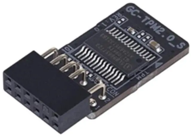 Alt view image 5 of 5 - Gigabyte GC-TPM2.0 SPI Module Compute Securely bus header key Trusted Platform