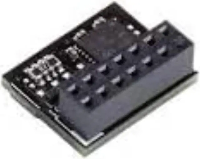 Alt view image 12 of 12 - Asus Accessory TPM-SPI SPI 14-1pin Nuvoton NPCT750 TPM2.0 Bulk Pack