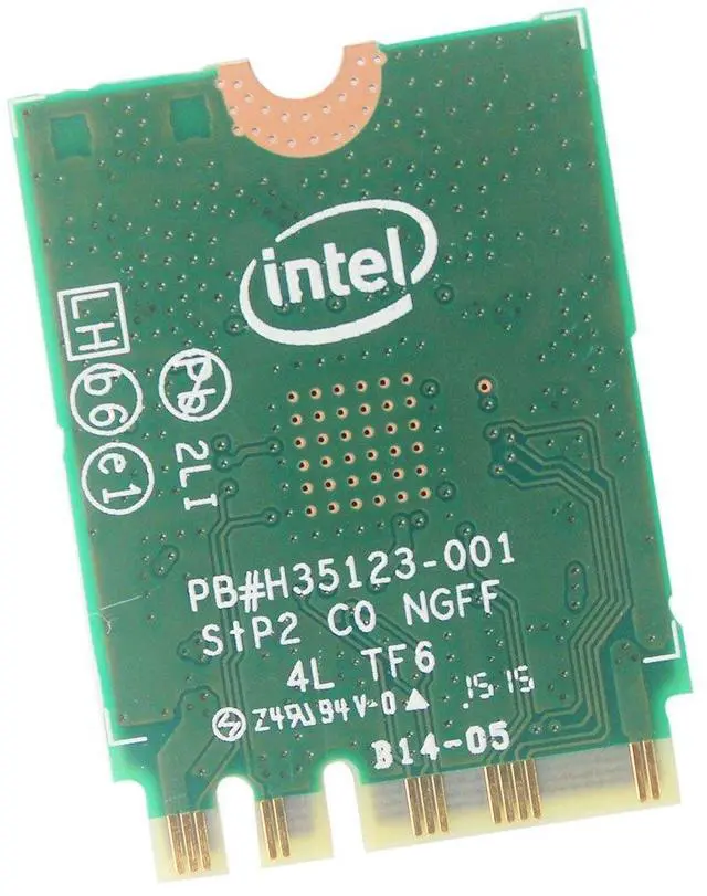Main image of Intel Dual Band Wireless-N 7265 7265NgW 7265Ac NgFF Bluetooth WLAN card
