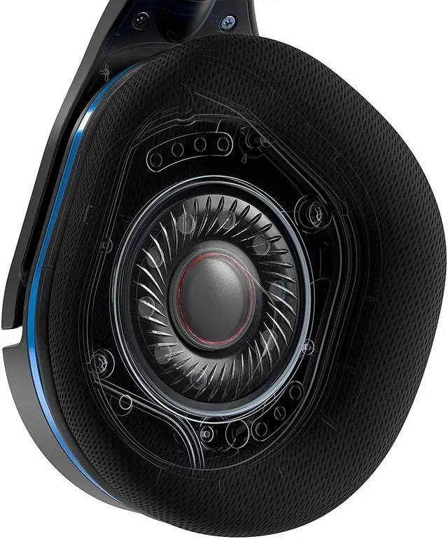 Alt view image 7 of 20 - Turtle Beach Stealth 600 Gen 2 Wireless Gaming Headset with Superhuman Hearing for PS5, PS4, & PC - Black/Blue
