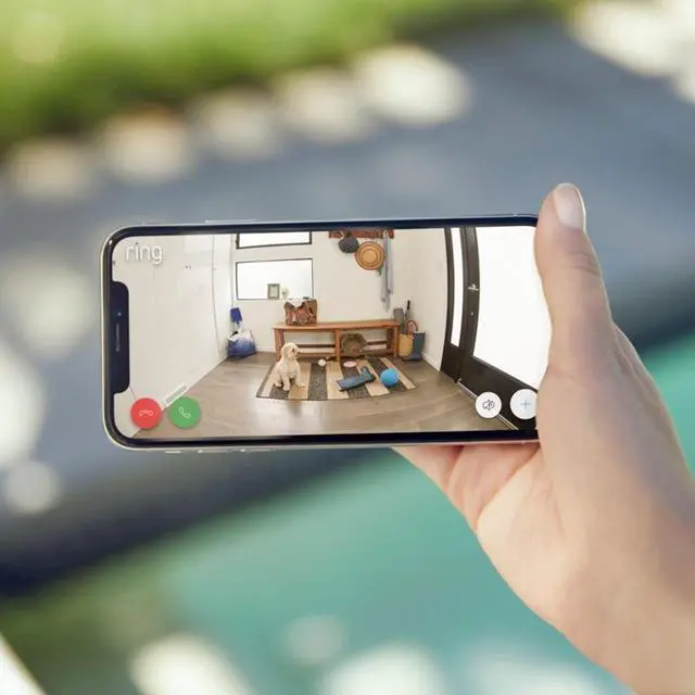 Alt view image 8 of 16 - Ring Indoor Cam Plug-In HD Security Camera, Two-way talk, Works with Alexa