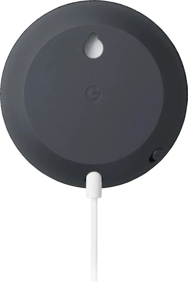 Alt view image 16 of 19 - Google Nest Mini 2nd Generation Smart Speaker, Charcoal GA00781-US