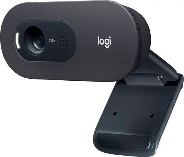 Alt view image 2 of 4 - Logitech - C505 HD Webcam - Black