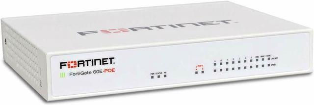 Fortinet FortiGate FG-60E-POE Network Security Firewall 10xGE RJ45