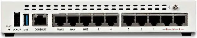 Alt view image 5 of 5 - Fortinet FortiGate FG-60E-POE Network Security Firewall 10xGE RJ45 port Switch EU plug 110v-220v