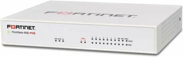 Alt view image 3 of 5 - Fortinet FortiGate FG-60E-POE Network Security Firewall 10xGE RJ45 port Switch EU plug 110v-220v