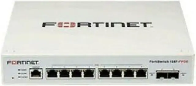 Main image of Fortinet FortiSwitch FS-108F-POE Network Switch + 1 Year 24x7 FortiCare License 
FS-108F-POE + FC-10-F108P-247-02-12