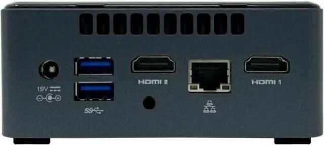 ミニPC Intel NUC Mini PC Kit NUC7CJYHN Intel NUC7CJYHN1 Mini PC, Intel Celeron J4005 Upto 2.7GHz