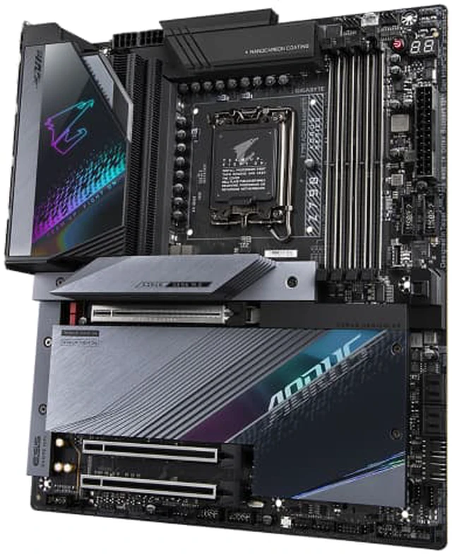 Alt view image 3 of 11 - Gigabyte Z790 AORUS MASTER PCIE 5.0 10GB Lan WIFI 6E ATX DDR5