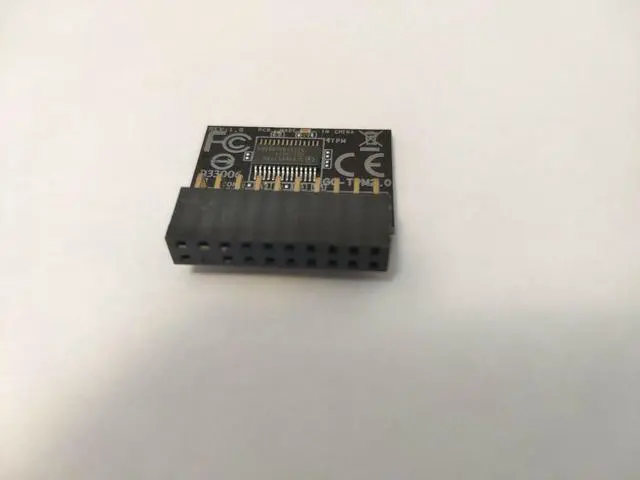 Alt view image 3 of 5 - Gigabyte GC-TPM2.0 TPM Module 20 Pin Compute Securely bus header key Trusted