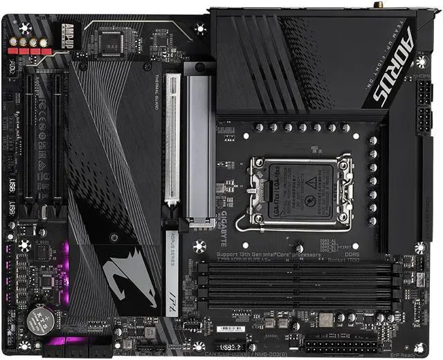 Alt view image 6 of 6 - Gigabyte Motherboard Z790 AORUS ELITE AX DDR5 WIFI 6E 2.5GB Lan LGA1700