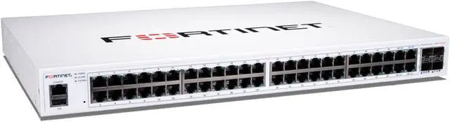 Main image of Fortinet FortiSwitch FS-148F-FPOE SWITCH 48x GE port + 4x SFP+ port + 1x RJ