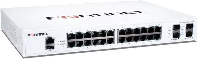 Main image of Fortinet FS-124F FortiSwitch-124F 4x GE port + 4x SFP port + 1x RJ45 console