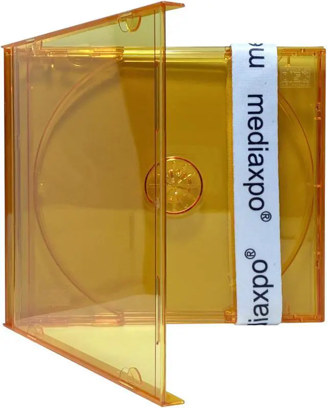 Alt view image 3 of 7 - CheckOutStore Black Aluminum CD/DVD Hanging Sleeves Storage Box (Holds 200 Discs)
