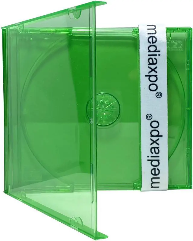 Alt view image 4 of 7 - CheckOutStore Black Aluminum CD/DVD Hanging Sleeves Storage Box (Holds 200 Discs)