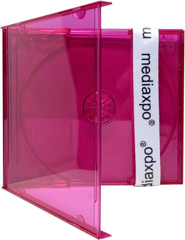 Alt view image 5 of 7 - CheckOutStore Black Aluminum CD/DVD Hanging Sleeves Storage Box (Holds 200 Discs)