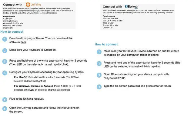 Alt view image 6 of 6 - Logitech K780 Multi-Device Wireless Keyboard for Computer, Phone and Tablet – Logitech FLOW Cross-Co