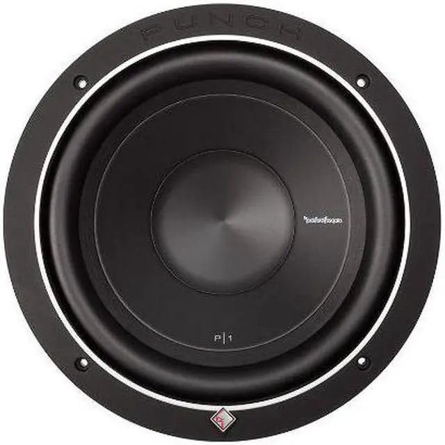 Alt view image 10 of 17 - Rockford Fosgate P1S2-10 500W 10" Single 2 ohm Punch Stage 1 Subwoofer/Sub