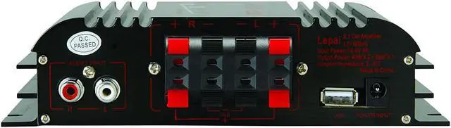 Alt view image 2 of 3 - Lepai LP-168HA 2.1 2 x 40-Watt Amplifier and 1x68W Sub Output