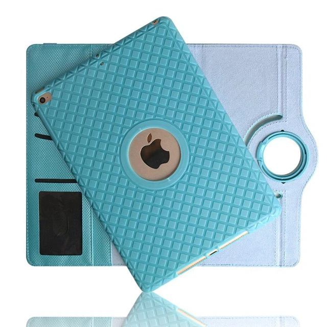 Alt view image 7 of 7 - Apple iPad Case mini 4,TechCode 360 Degrees Rotating Magnetic PU Leather Stand Smart Screen Protective Case Cover for Apple iPad Mini 4 7.9 inch Tablet