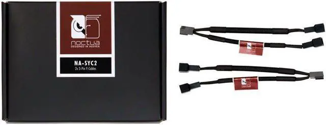 Main image of Noctua NA-SYC2 Accessory 3-pin Y-Cables
