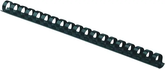 Alt view image 2 of 5 - Fellowes 52505 Plastic Comb Bindings, 3/8" Dia, 55 Sheet Capacity, Navy Blue (Pack of 100 Combs)