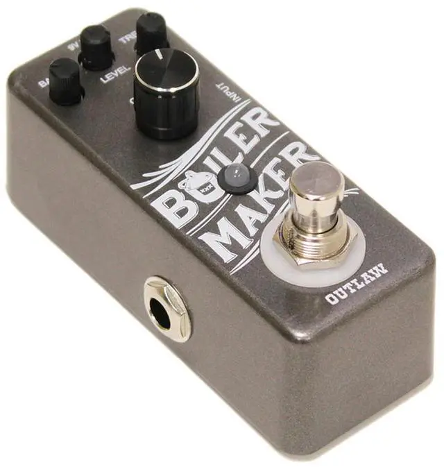 Alt view image 2 of 12 - Outlaw Effects Boilermaker Clean Boost Guitar Effects Pedal