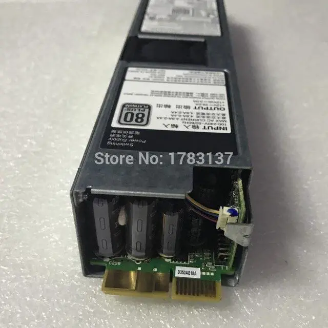 Alt view image 3 of 3 - Tested Working 350W Power supply for R320 R410 R420 0Y8Y65 Y8Y65 D350E-S1