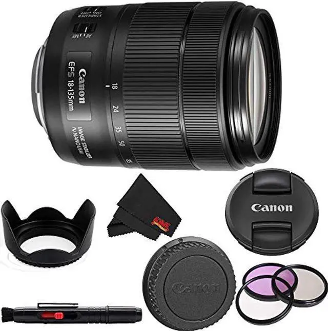 Main image of canon ef-s 18-135mm f/3.5-5.6 is usm lens (international model) standard bundle