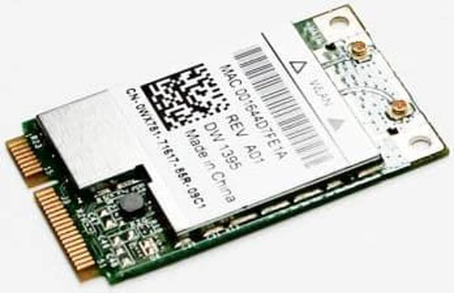 Alt view image 3 of 7 - DELL Jr356 Wireless 1395 802.11G Internal Card Network Adapter Pci Express Mini Card