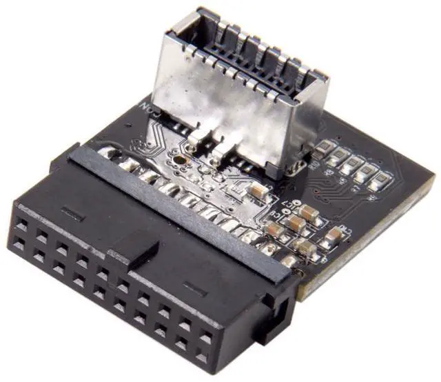 Alt view image 3 of 3 - USB-C PW-INC1TR ASUS motherboard USB3.120 pinTO 3.0 standard 20pin adapter chassis