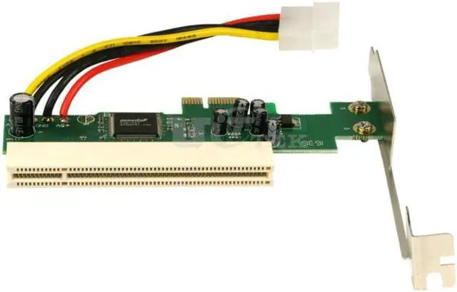 Alt view image 2 of 5 - PCI-E to PCI Converter Card PCI Express to PCI 32 Bit Adapter