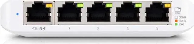 Alt view image 2 of 5 - Ubiquiti USW-Flex-Mini UniFi Switch Compact Gigabit 5-Port 802.3af/at PoE