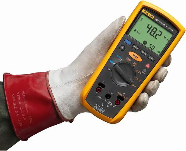 Alt view image 2 of 5 - Fluke 1507 Digital Megohmmeter Insulation Resistance Tester
