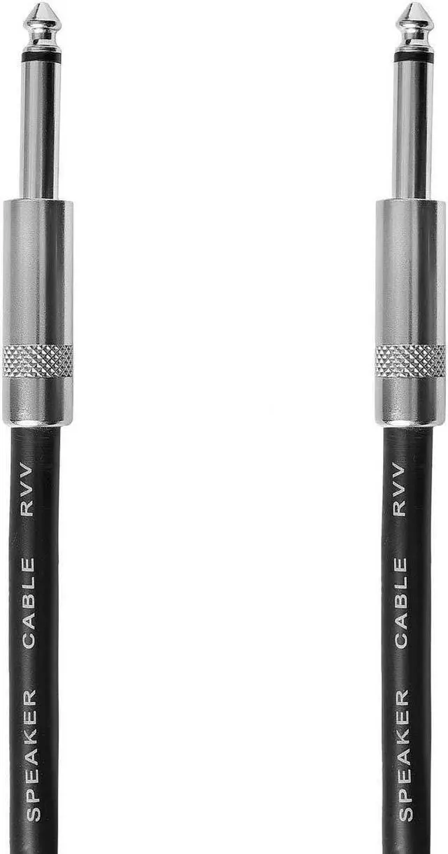 Alt view image 3 of 6 - 2Pcs 50 Feet Professional 1/4" to 1/4" Speaker Cables, Pair 50 ft 12 Gauge 1/4 Male Inch Audio Amplifier Connection Heavy Duty Cord Wire