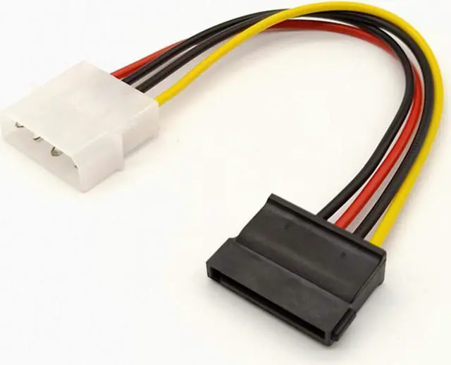 Alt view image 3 of 4 - SATA to Molex AYECEHI SATA Power Cable [5-Pack] 4 Pin Molex to SATA Power Cable Adapter - 7 Inch