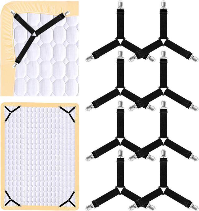 Cheap 8Pcs Bed Sheet Clips Non-Slip Quilt Cover Holder Clip For